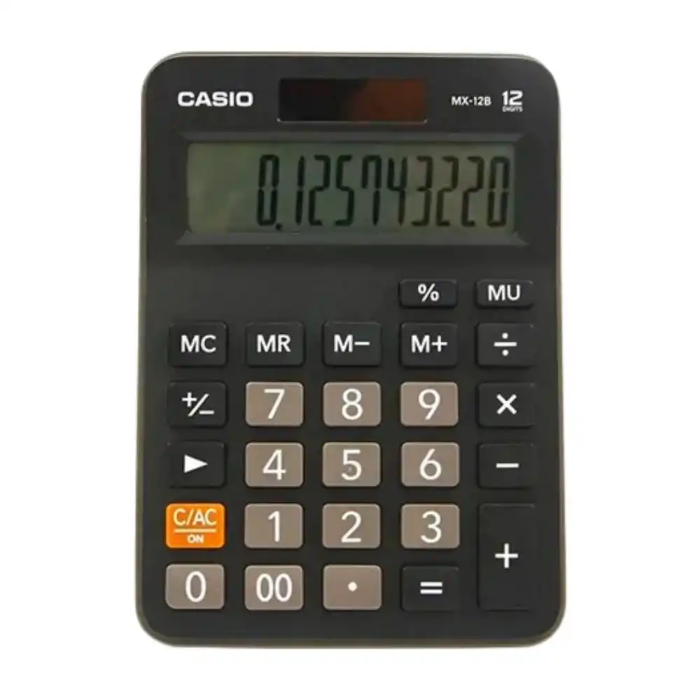 Casio MX-12B Masaüstü Hesap Makinesi 12 Haneli resmi