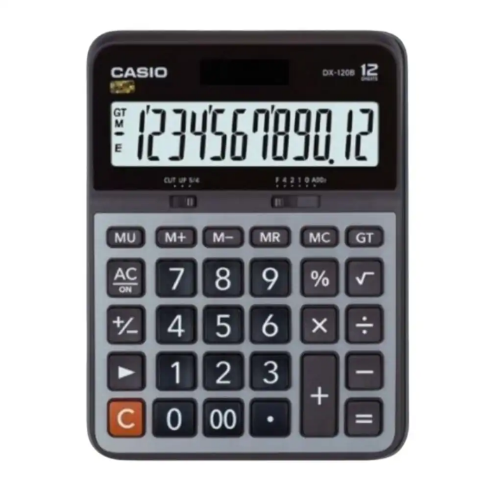Casio DX-120B Masaüstü Hesap Makinesi 12 Hane Casio DX-120B Masaüstü Hesap Makinesi 12 Hane