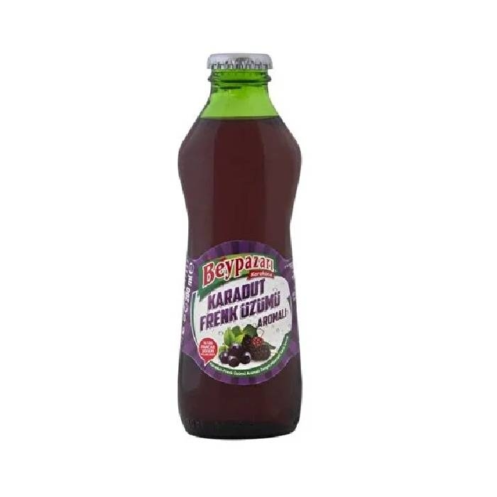 Beypazarı Meyveli Soda Karadut & Frenk Üzümü 200 ml 6'lı resmi