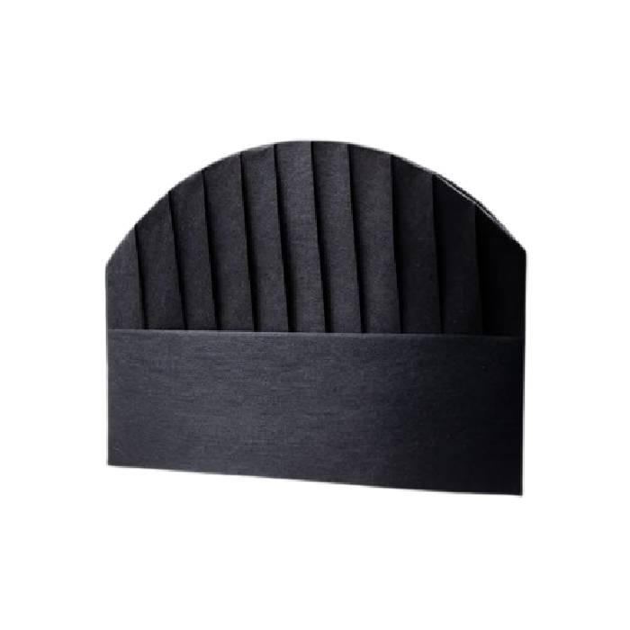 Aşçı Kepi 20 Cm Siyah resmi