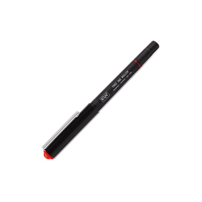 Kraf Roller Kalem 0.7 Kırmızı resmi