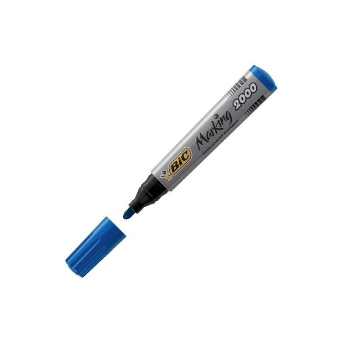 Bic Permanent Markör 2000 Mavi resmi