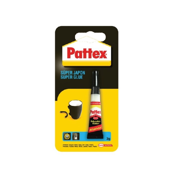 Pattex Süper Japon 3 Gr resmi Pattex Süper Japon 3 Gr resmi