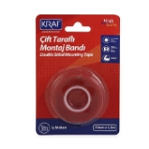 Kraf Çift Taraflı Montaj Bandı 19mmx1,5m 2530G resmi