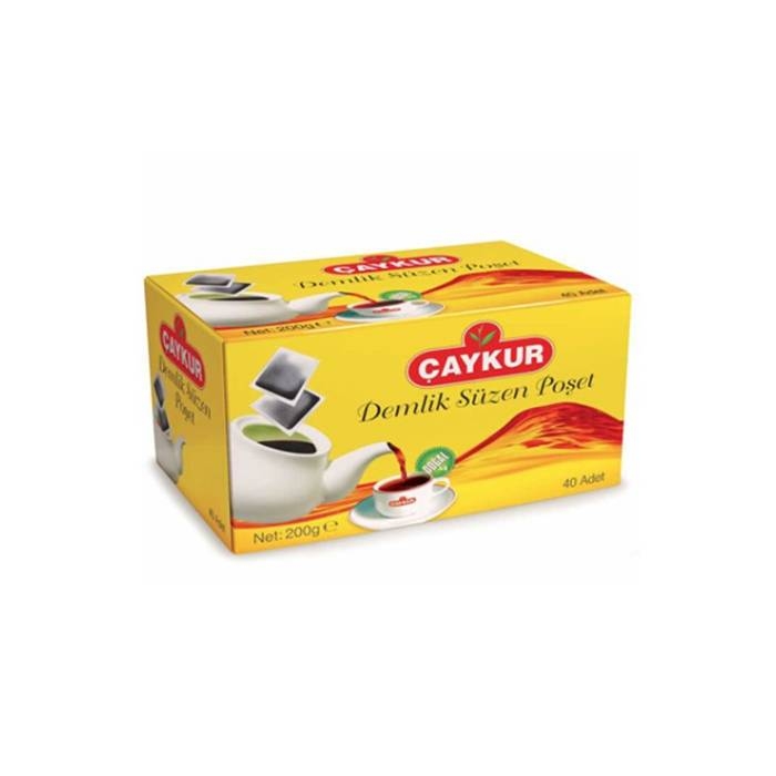 Çaykur Demlik Süzen Poşet Çay 200 Gr 40'lı resmi