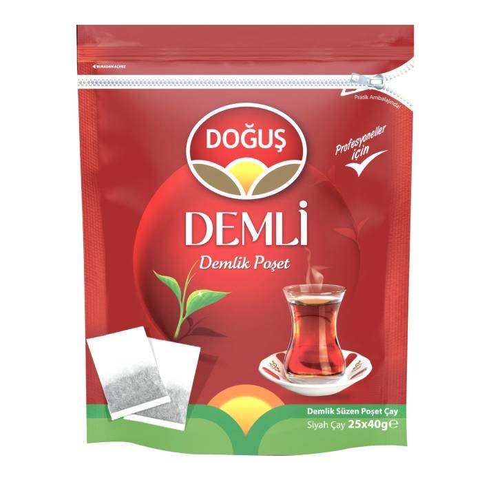 Doğuş Demli Demlik Poşet Çay 40 Gr 25'li*10 resmi