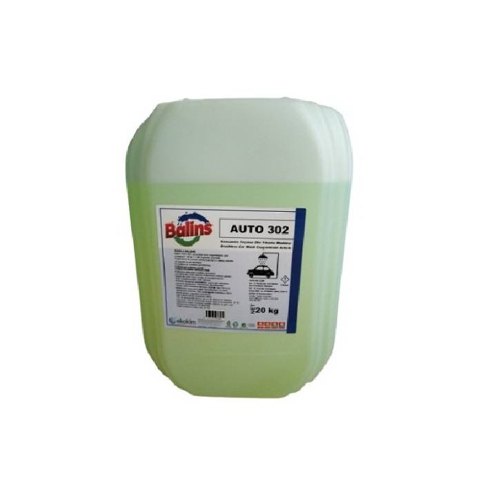 Balins Oto-302 Fırçasız Oto Şampuanı Yeşil 20 Kg resmi