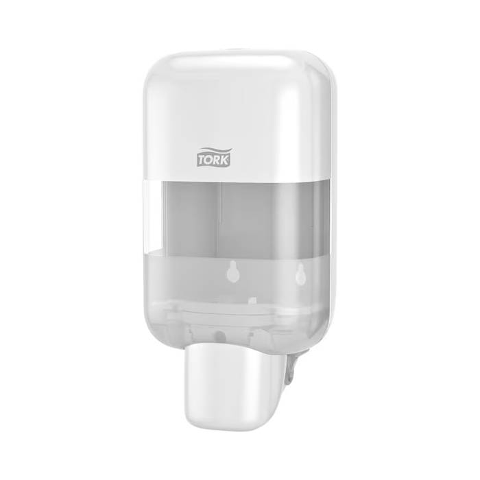 Tork Mini Köpük ve Sıvı Sabun Dispenseri Beyaz - Dozaj Ayarlı resmi